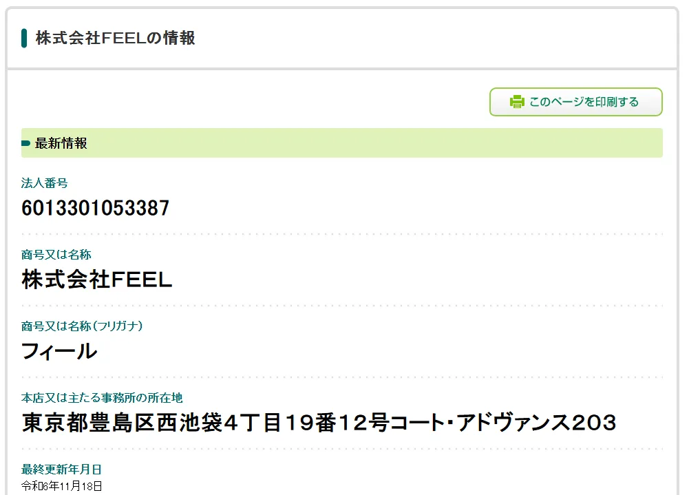 株式会社FEEL(フラットワーク)の記事画像