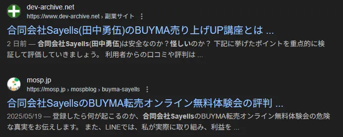 合同会社Sayells(田中勇伍)の記事画像